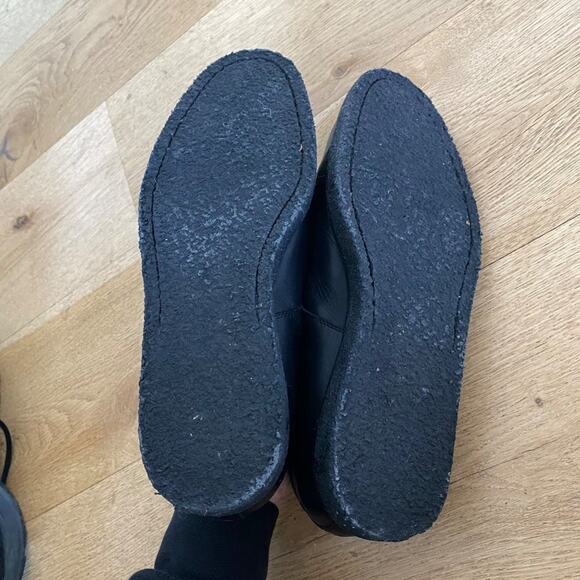 Common Projects Leather & Suede Creepers in Black - Picture 4 of 6